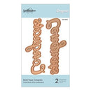 Spellbinders Shapeabilities Die D-Lites Bold Type Etched Die - Congrats*