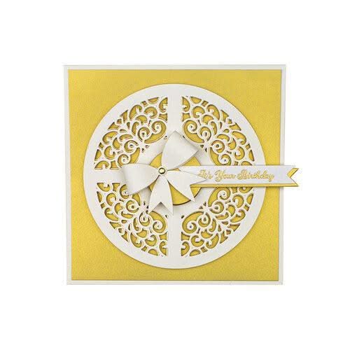 Spellbinders Etched Dies - Filigree Drop In Circlet*