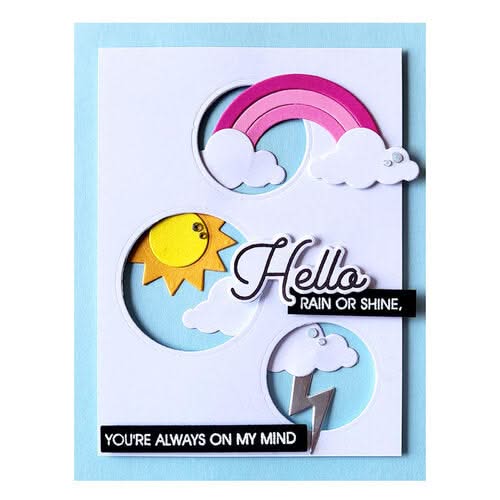 Spellbinders stamp & die set: I've Got You Covered*