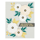Spellbinders Clear Acrylic Stamps - Celebrate You, Sentiments For You*