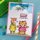 Stampendous FransFormer Fun Clear Stamps - Friends Hugs*