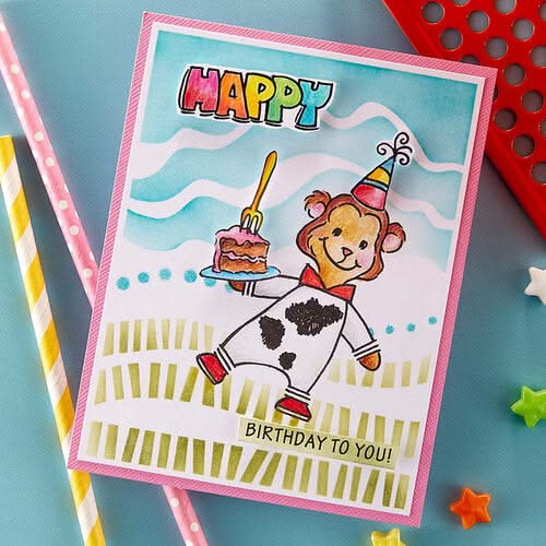 Stampendous FransFormer Fun Clear Stamps FransFormer - Birthday*