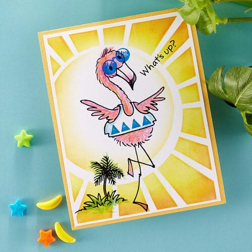 Stampendous FransFormer Fun Clear Stamps FransFormer - Feathers*