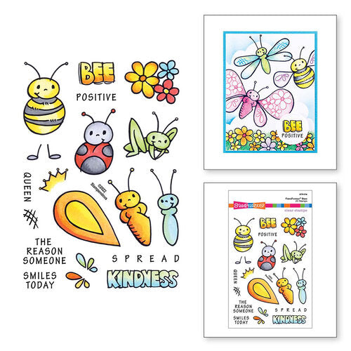 Stampendous FransFormer Fun Clear Stamps - Bees*