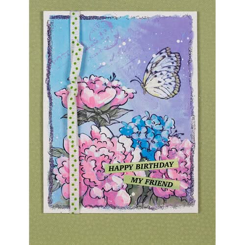 Stampendous Quick Card Panels - Wings Of Flight*