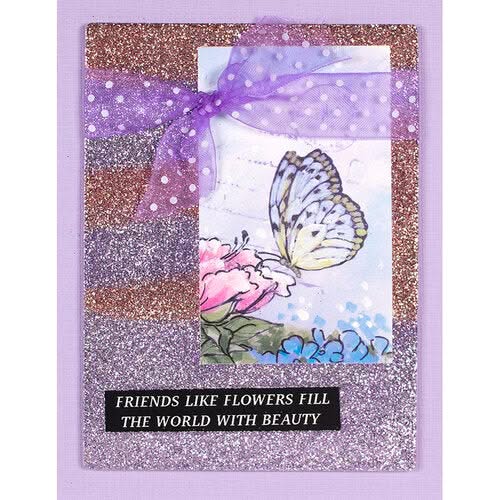 Stampendous Quick Card Panels - Wings Of Flight*