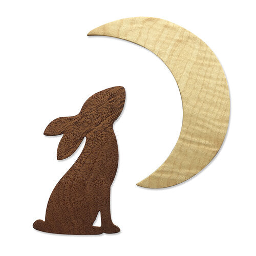 Sizzix Bigz Die By Olivia Rose - Rabbit & Moon