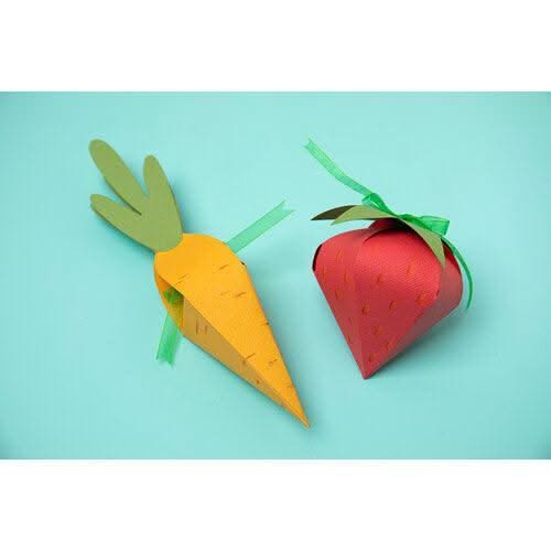 Sizzix Bigz Plus Die By Jennifer Ogborn - Box Carrot & Strawberry