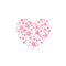 Sizzix Layered Clear Stamps By Lisa Jones - Blossom Heart*