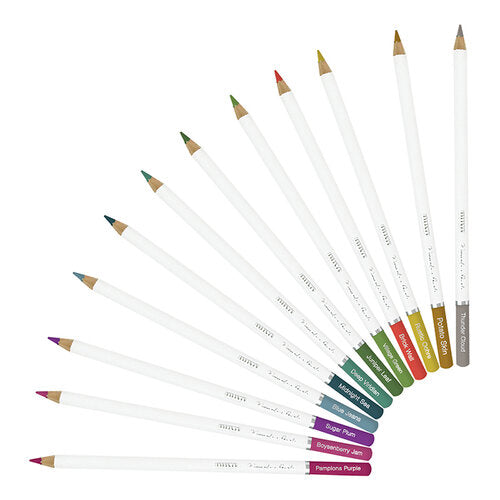 Nuvo Classic Colour Pencils 12 pack - Dark Shadows