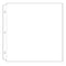 Universal Crafts 12"x12" 3 Ring Page Protectors 10 Pack