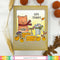 Waffle Flower Crafts Clear Stamps 4 inch X6 inch - Happy Fall*