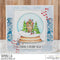 Stamping Bella Cling Stamps - Holiday Snow Globe