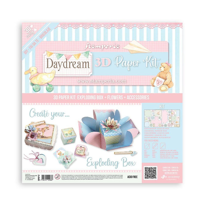 Stamperia 3D Paper Kit - Day Dream Exploding Box*