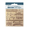 Stamperia Decorative Chips 5.5"X5.5" - Casa Granada Quotes
