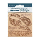 Stamperia Decorative Chips 5.5"X5.5" (13.9x13.9cm) - Our Way Journey*