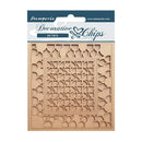 Stamperia Decorative Chips 5.5"X5.5" (13.9x13.9cm) - Bauhaus Pattern*