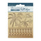 Stamperia Decorative Chips 5.5"X5.5" - Blue Dream Palms*