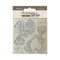 Stamperia Decorative Chips 5.5"x 5.5" - Blue Land - Memories