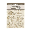 Stamperia Decorative Chips 5.5"x 5.5" - Romance Forever - Quotes
