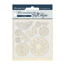 Stamperia Decorative Chips 5.5"X5.5" - Amazon Butterfly, Tribal