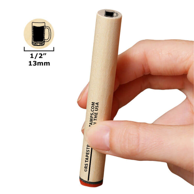 Peg Stamps Set of 4 - Beer Garden*