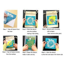 Poppy Crafts Self Adhesive Screen Printing Stencil No.9 - Butterflies*