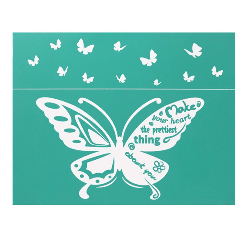 Poppy Crafts Self Adhesive Screen Printing Stencil No.9 - Butterflies*