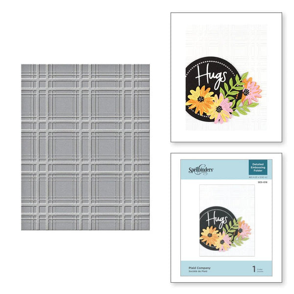 Spellbinders Embossing Folder - Plaid Company