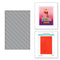 Spellbinders Embossing Folder Peppermint Stipes
