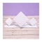 Hunkydory Luxury Shaped Card Blanks & Envelopes - Triple Diamond Easel