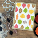 PhotoPlay Say It With Stamps Photopolymer Stamps - Fall Leaves
