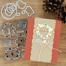 PhotoPlay Say It With Stamps Photopolymer Stamps - Fall Build A Wreath
