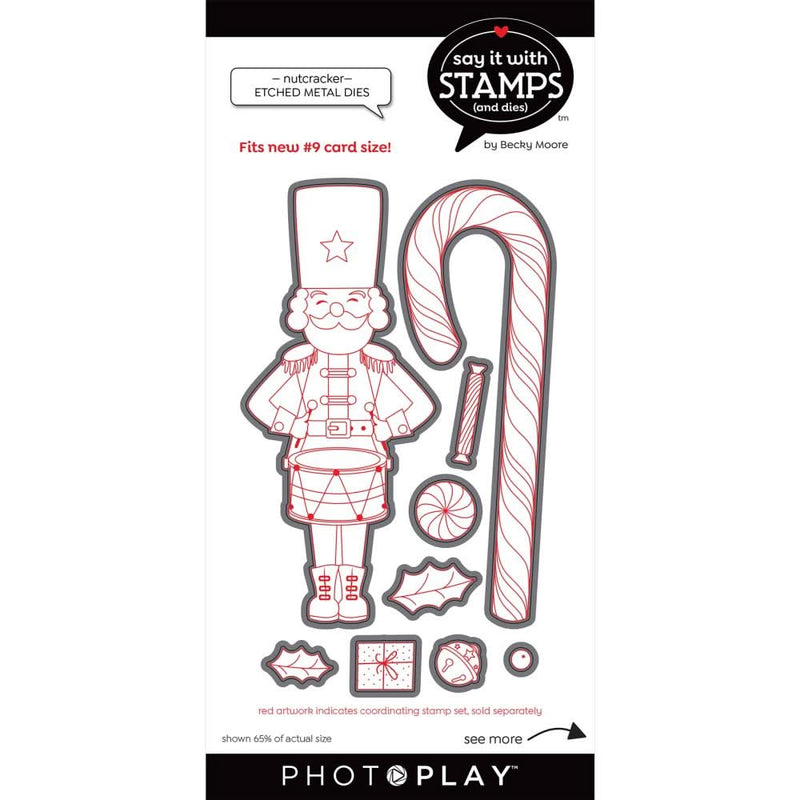 PhotoPlay Say It With Stamps Die Set -
