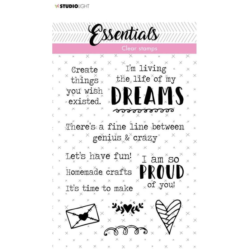Studio Light Clear Stamp Nr. 520, Dreams*