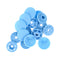 Bohin Finger Snap Fasteners 13mm (1/2") 8 Sets - Sky Blue