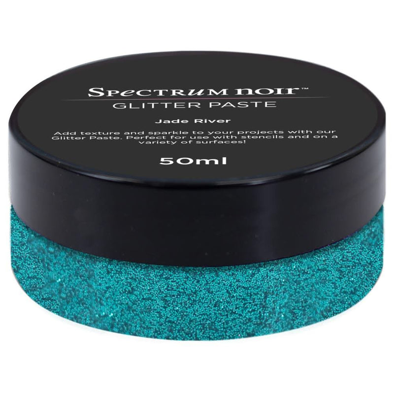 Spectrum Noir Glitter Paste 50ml - Jade River