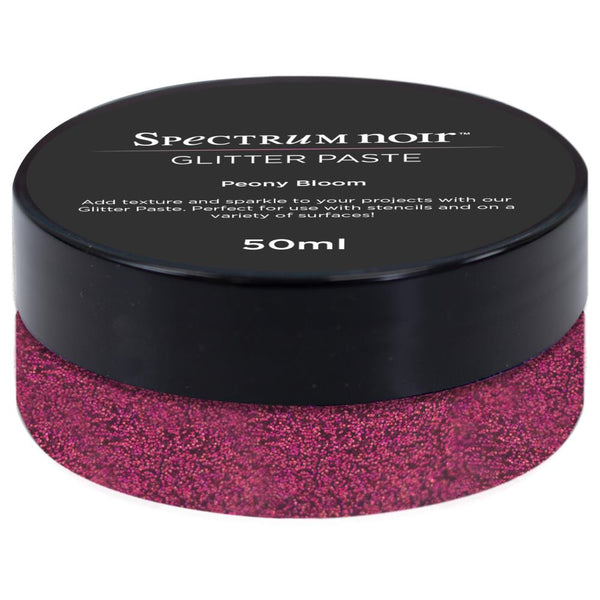 Spectrum Noir Glitter Paste 50ml - Peony Bloom