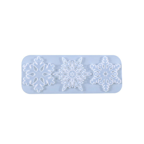 Poppy Crafts Silicone Resin Molds #55 - Snowflakes