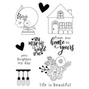Simple Stories - So Happy Together Photopolymer Clear Stamps*