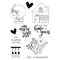 Simple Stories - So Happy Together Photopolymer Clear Stamps*
