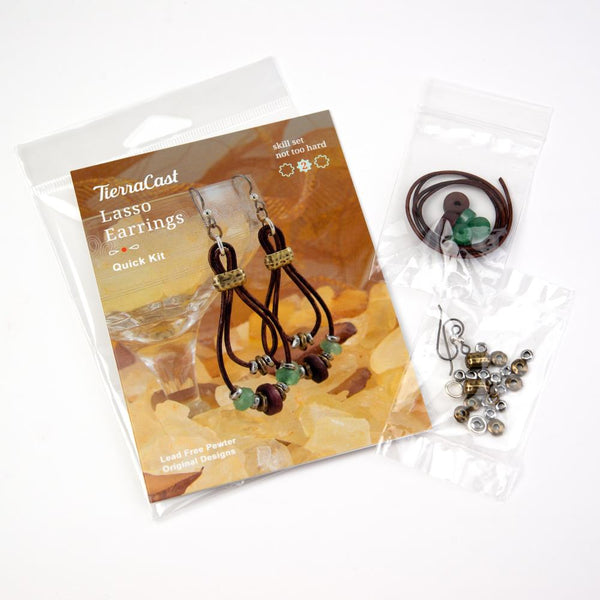 TierraCast Lasso Earrings Jewellery Making Kit*