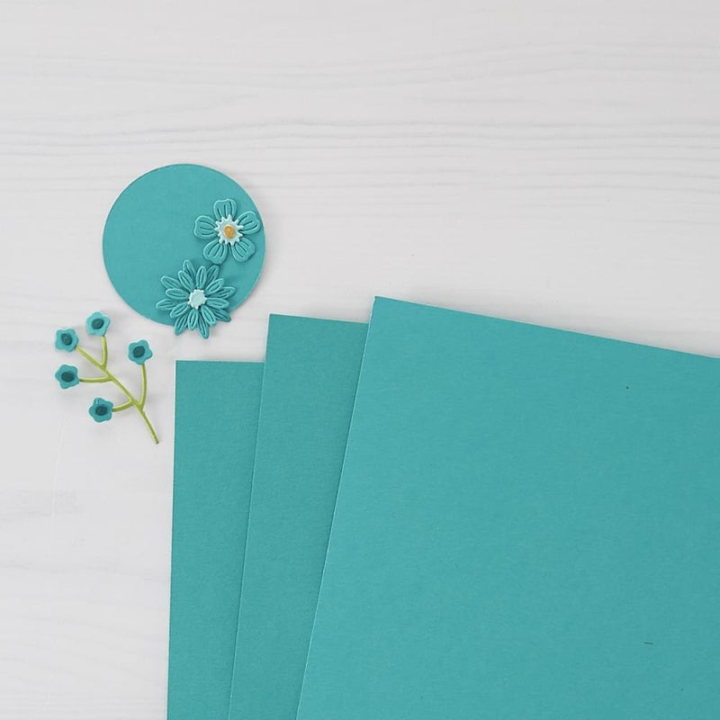 Spellbinders Colour Essentials Cardstock 8.5"x 11" 10 pack - Teal Topaz