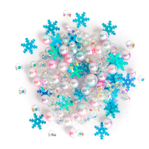 Buttons Galore - Sparkletz Embellishment Pack 10g - Glacier