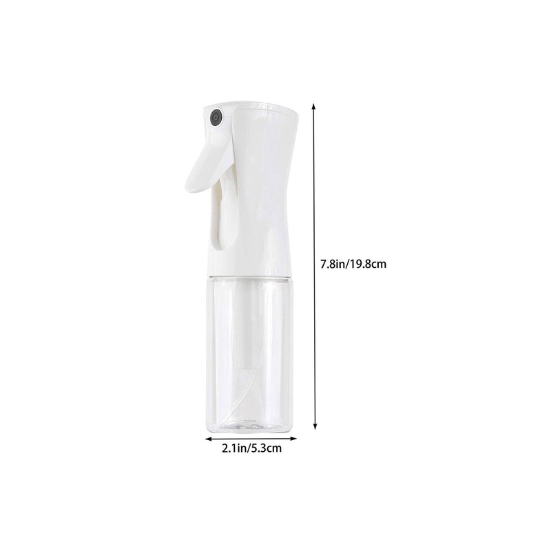 Universal Crafts 200ml Continuous Fine Mist Spray Bottle - White