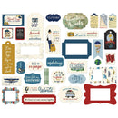 Echo Park Cardstock Ephemera 33 pack - Frames & Tags, Scenic Route