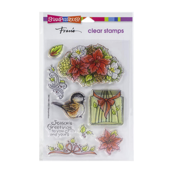 Stampendous Perfectly Clear Stamps - Season Shapes