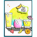 Stampendous Perfectly Clear Stamps - Fruity Drinks