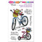 Stampendous Perfectly Clear Stamps - Basket Bikes