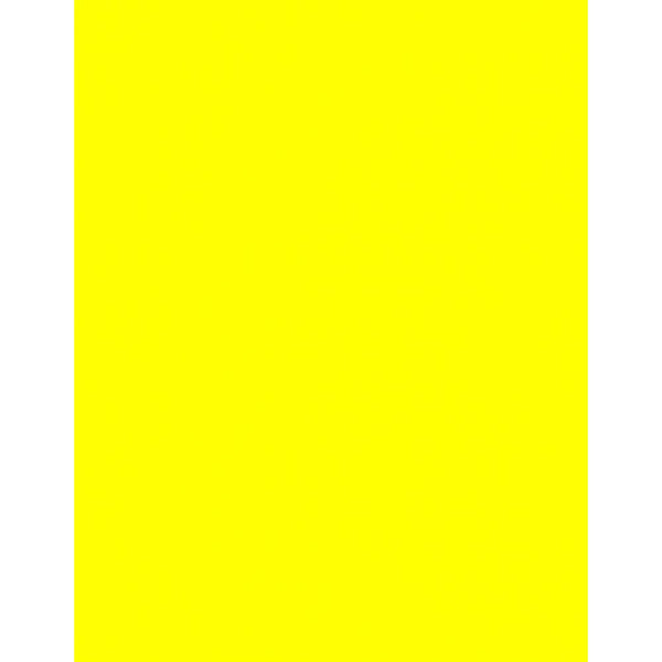 ColorPlan 100lb Cover Solid Cardstock 8.5"x 11" 10 pack - Factory Yellow*